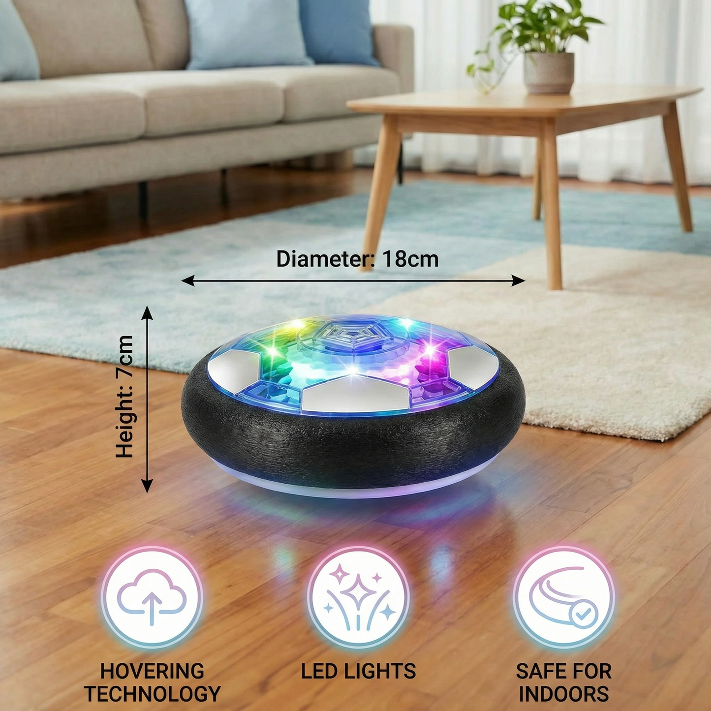 Floating Air Cushion Ball