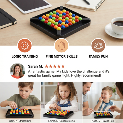 Colors Match Logic Game – Interactive Ball Puzzle Game for Children & Adults