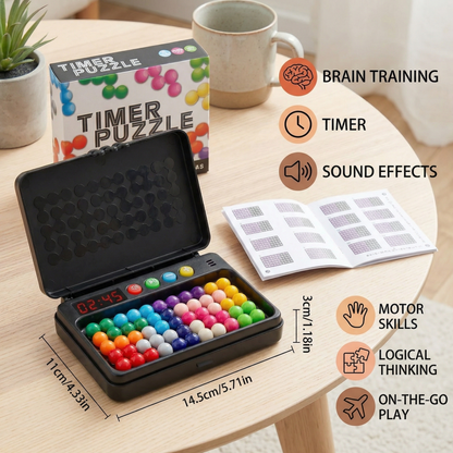 Logic Puzzle game for Children – 500 Puzzles with Timer