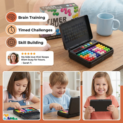 Logic Puzzle game for Children – 500 Puzzles with Timer