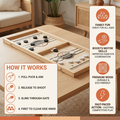 Sling Chess Wooden Board Game