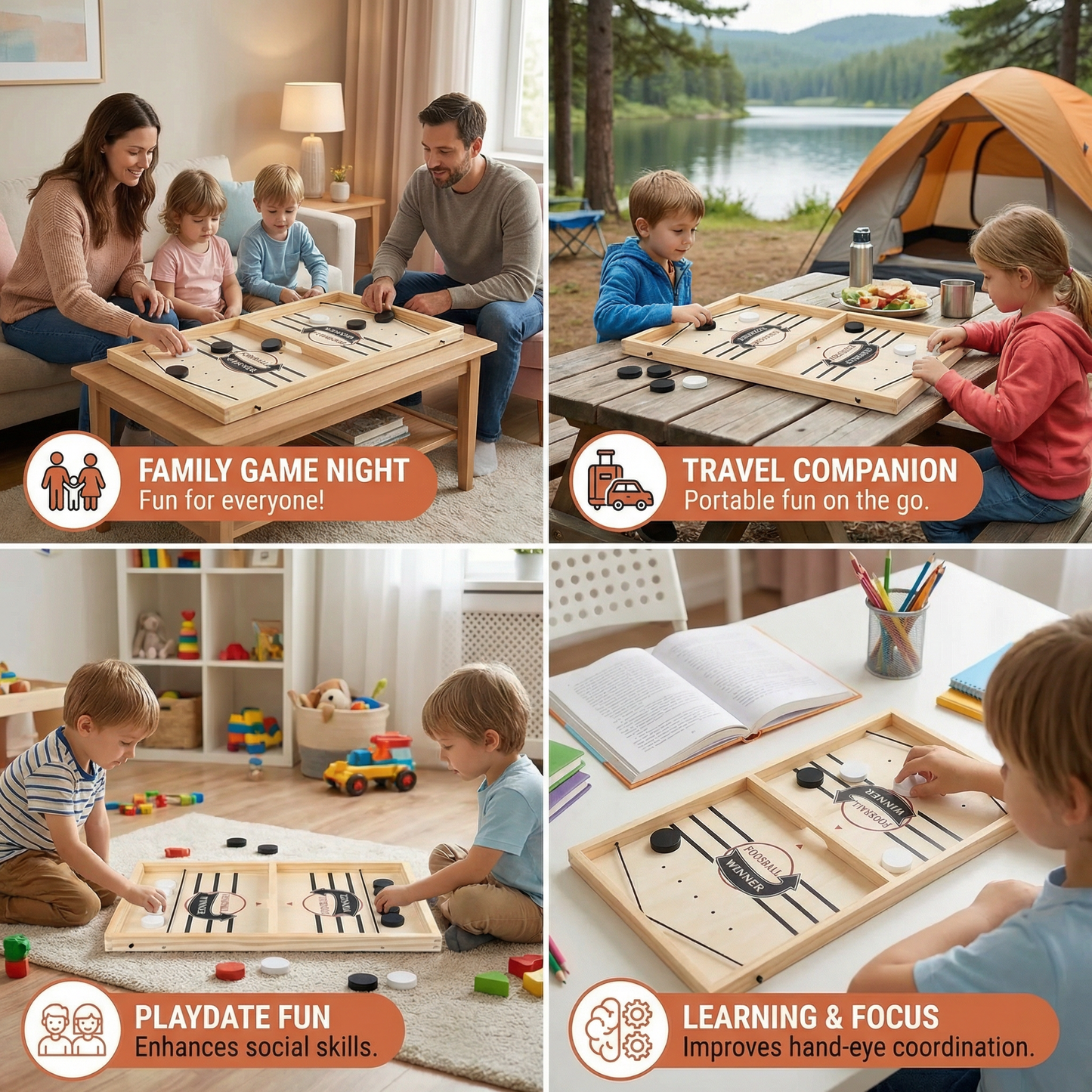 Sling Chess Wooden Board Game