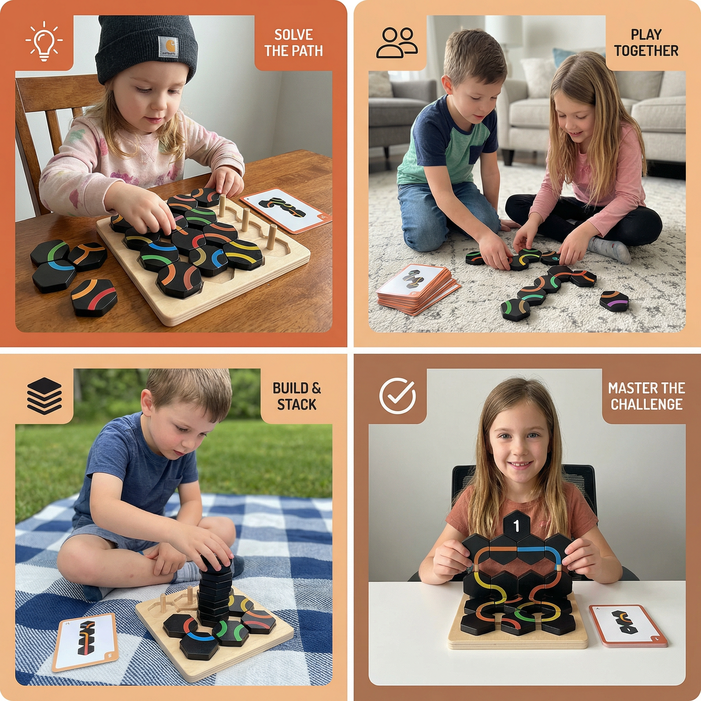 PathPuzzle - Educational Path Finder Learning and Family Game