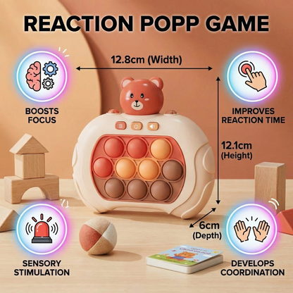 Reaction Popp Game
