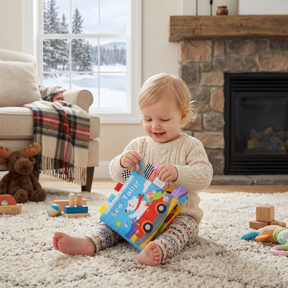 Sensory Crinkle Storybook for Toddlers