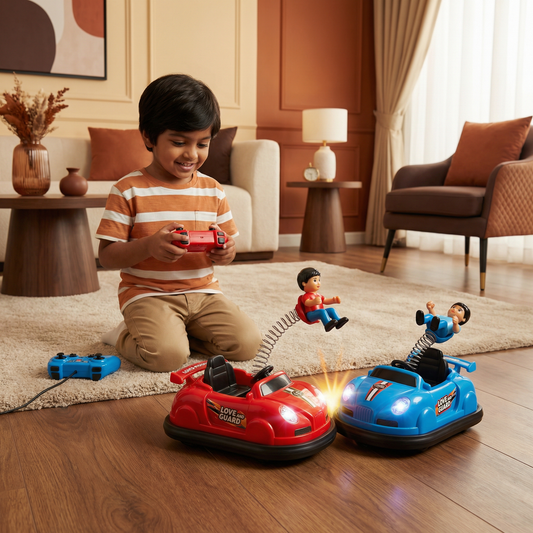 Bumper Car Toy Cars with Launcher Function