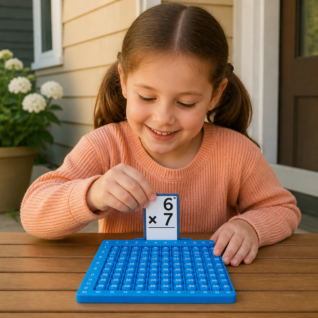 Math Learning Cards Set with Calculation Board – Addition, Subtraction, Multiplication & Division