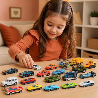 Christmas Die-Cast Car Advent Calendar for Kids