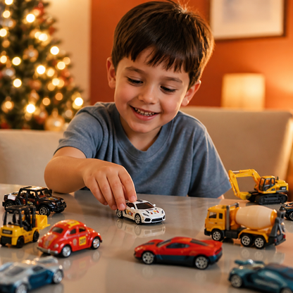 Christmas Die-Cast Car Advent Calendar for Kids