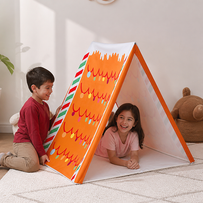 Christmas Gingerbread House Play Tent for Kids