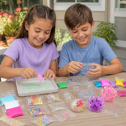 DIY Stress Ball Making Kit for Kids – Create Your Own Squishy Sensory Balls