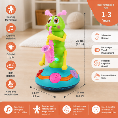 Dancing Saxophone Caterpillar