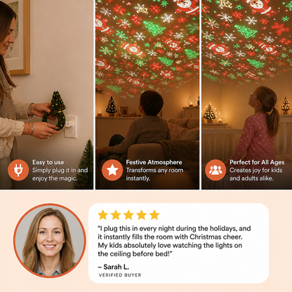 Christmas Tree Projector Lamp