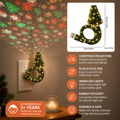Christmas Tree Projector Lamp