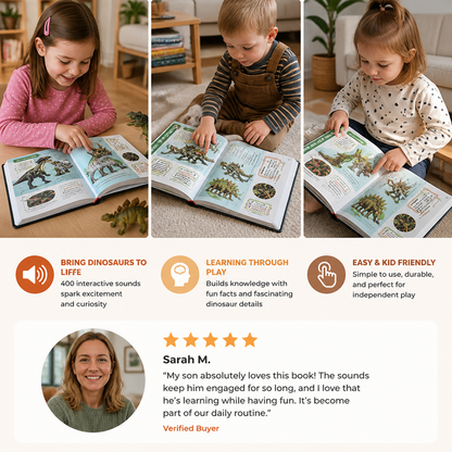 Interactive Talking Dinosaur Encyclopedia Book