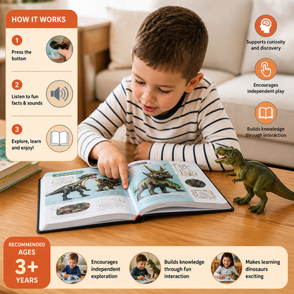 Interactive Talking Dinosaur Encyclopedia Book