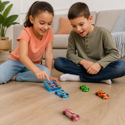 Pocket Size Race Car Launcher Toy