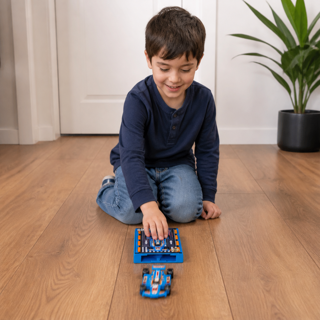 Pocket Size Race Car Launcher Toy