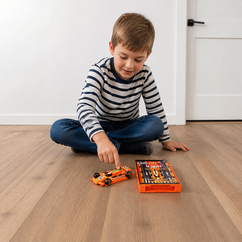 Pocket Size Race Car Launcher Toy
