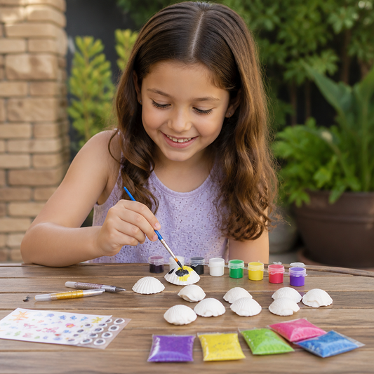 Glow in the Dark Sea Shell Painting & Craft Kit