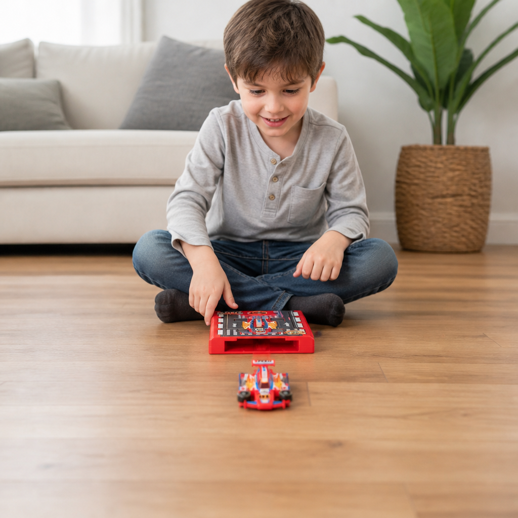 Pocket Size Race Car Launcher Toy