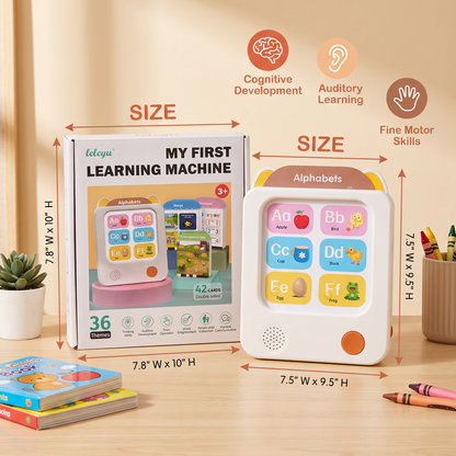 Kids’ Interactive English Flash Card Reader – Educational Learning Toy