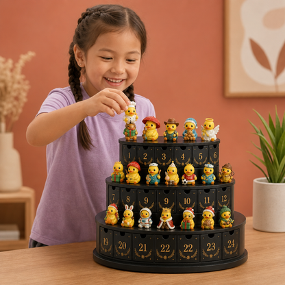 24-Day Magic Duck Advent Calendar with Collectible Mini Figurines