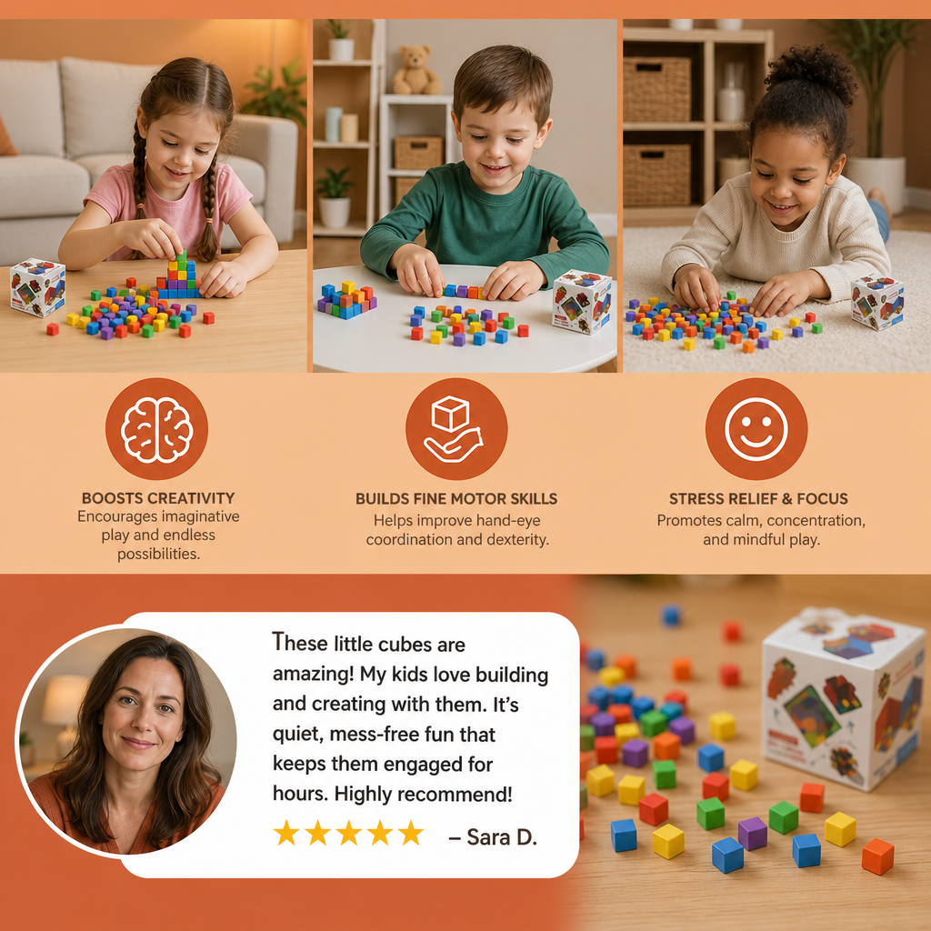 Creative Sensory Sticky Cubes