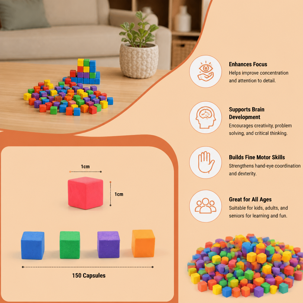 Creative Sensory Sticky Cubes