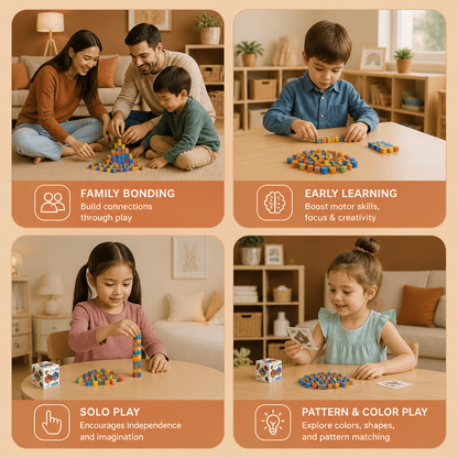 Creative Sensory Sticky Cubes