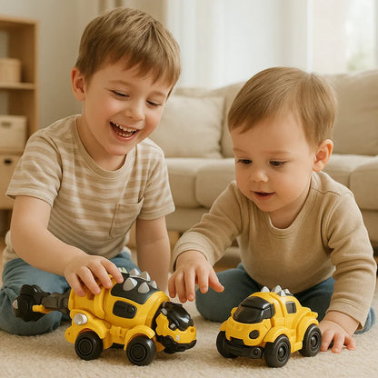 Transforming Dinosaur Cars