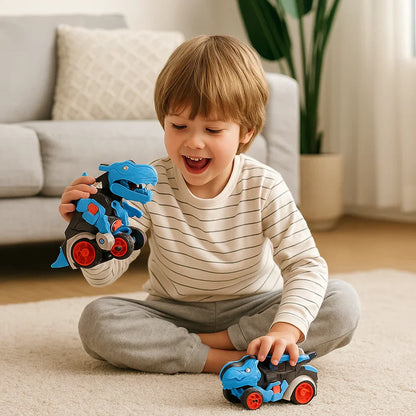 Transforming Dinosaur Cars
