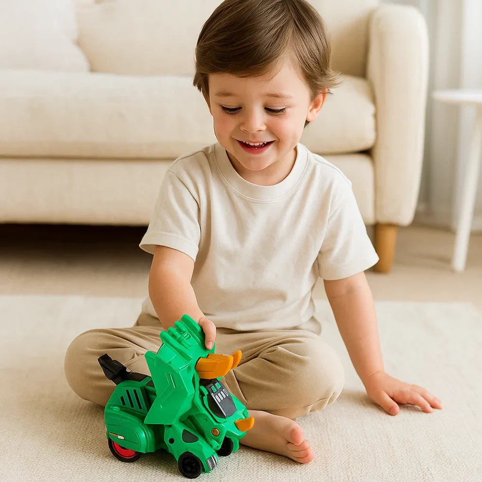Transforming Dinosaur Cars