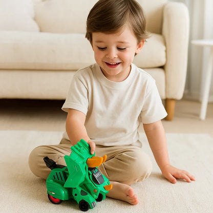 Transforming Dinosaur Cars