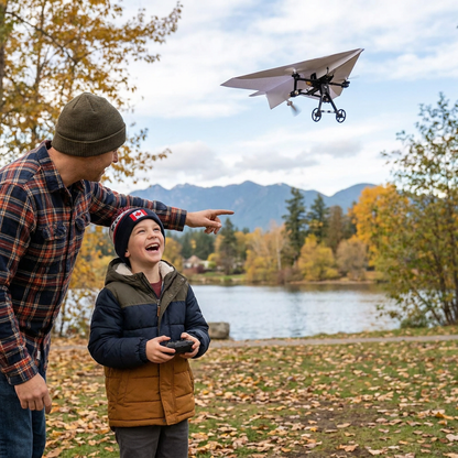 DIY Remote Control Paper Airplane Kit