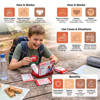 Funny Shart Survival Kit – Ultimate Poop Prank Gift Set