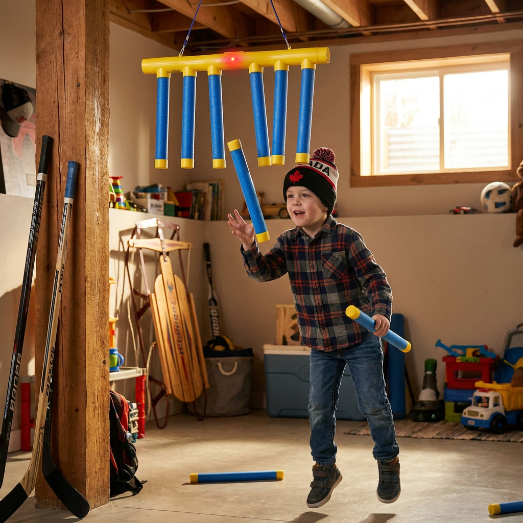 Falling Sticks Reflex Challenge Game – Hand-Eye Coordination Toy