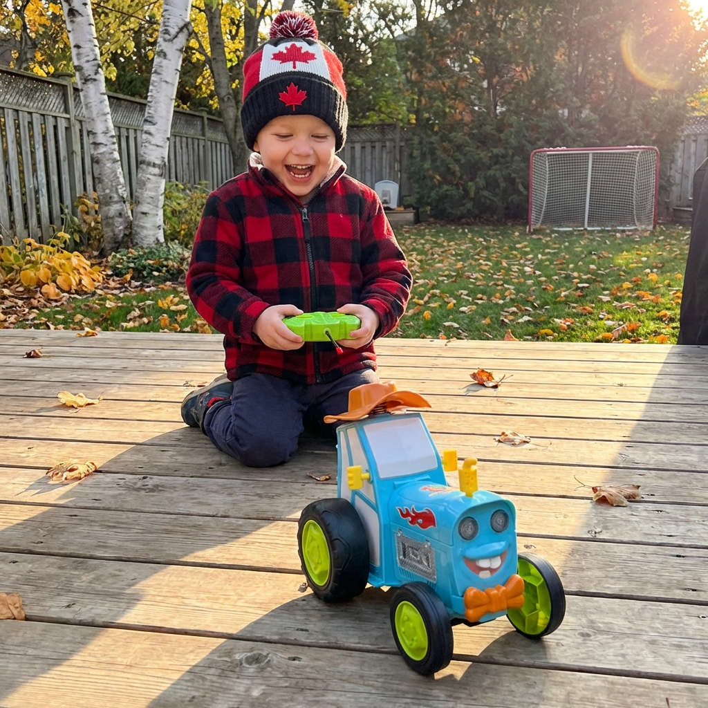 Hobbling Tractor Kids Toy