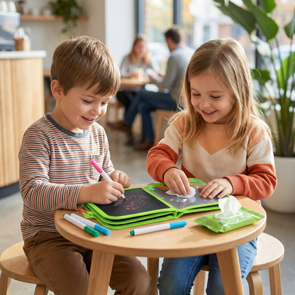 Portable Reusable Coloring Book for Children