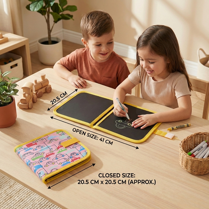 Portable Reusable Coloring Book for Children