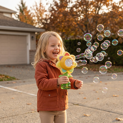 Dancing Soap Bubbles Flower