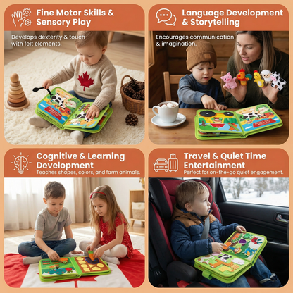 Educational Montessori Farm Story Book
