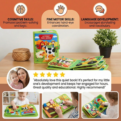 Educational Montessori Farm Story Book