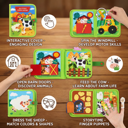 Educational Montessori Farm Story Book