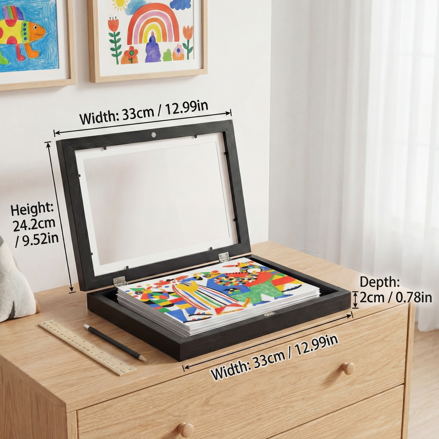 Picture Frame – For Up to 150 Drawings