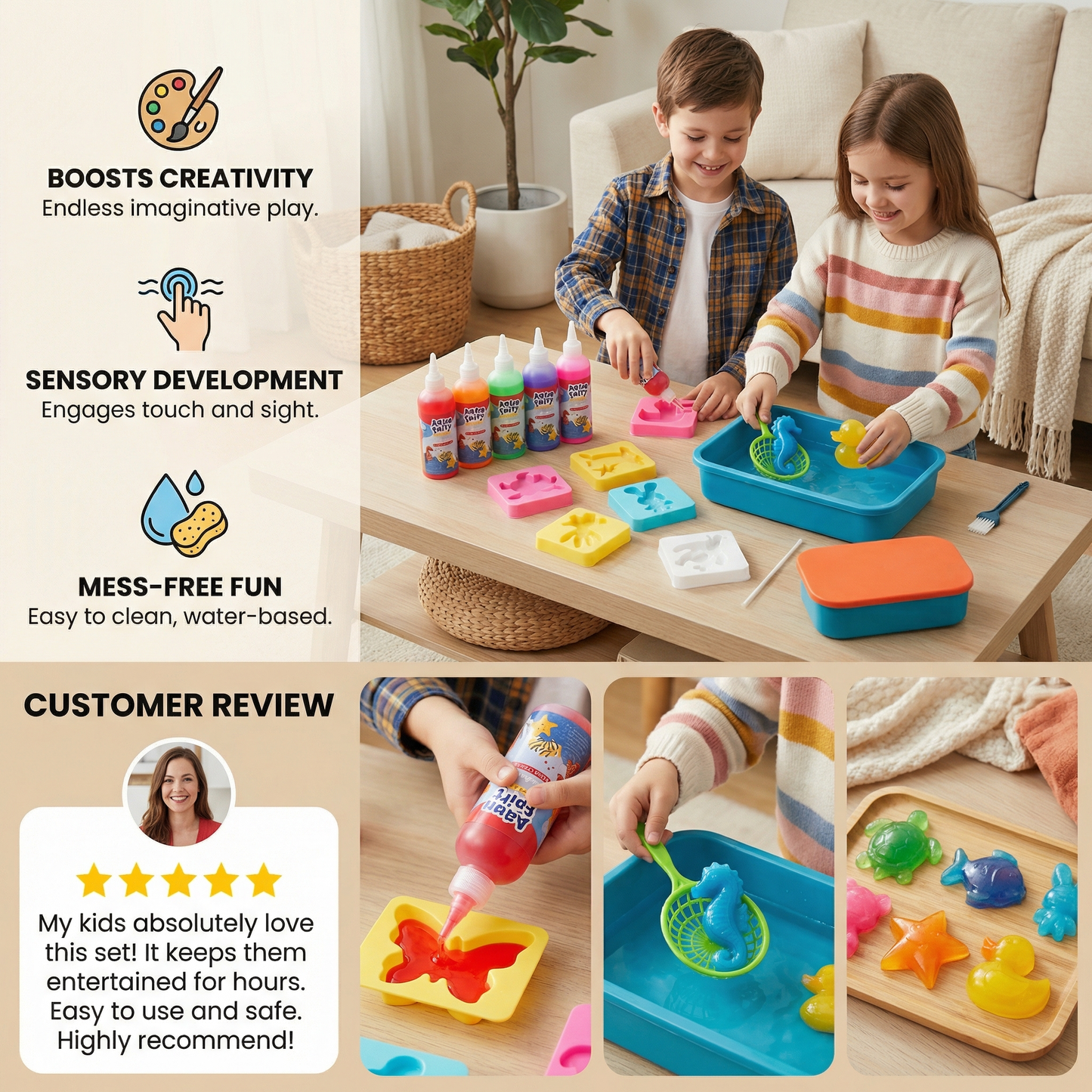AquaFairy – Water Gel Creative Set