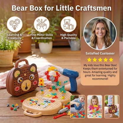Bear Box for Little Craftsmen