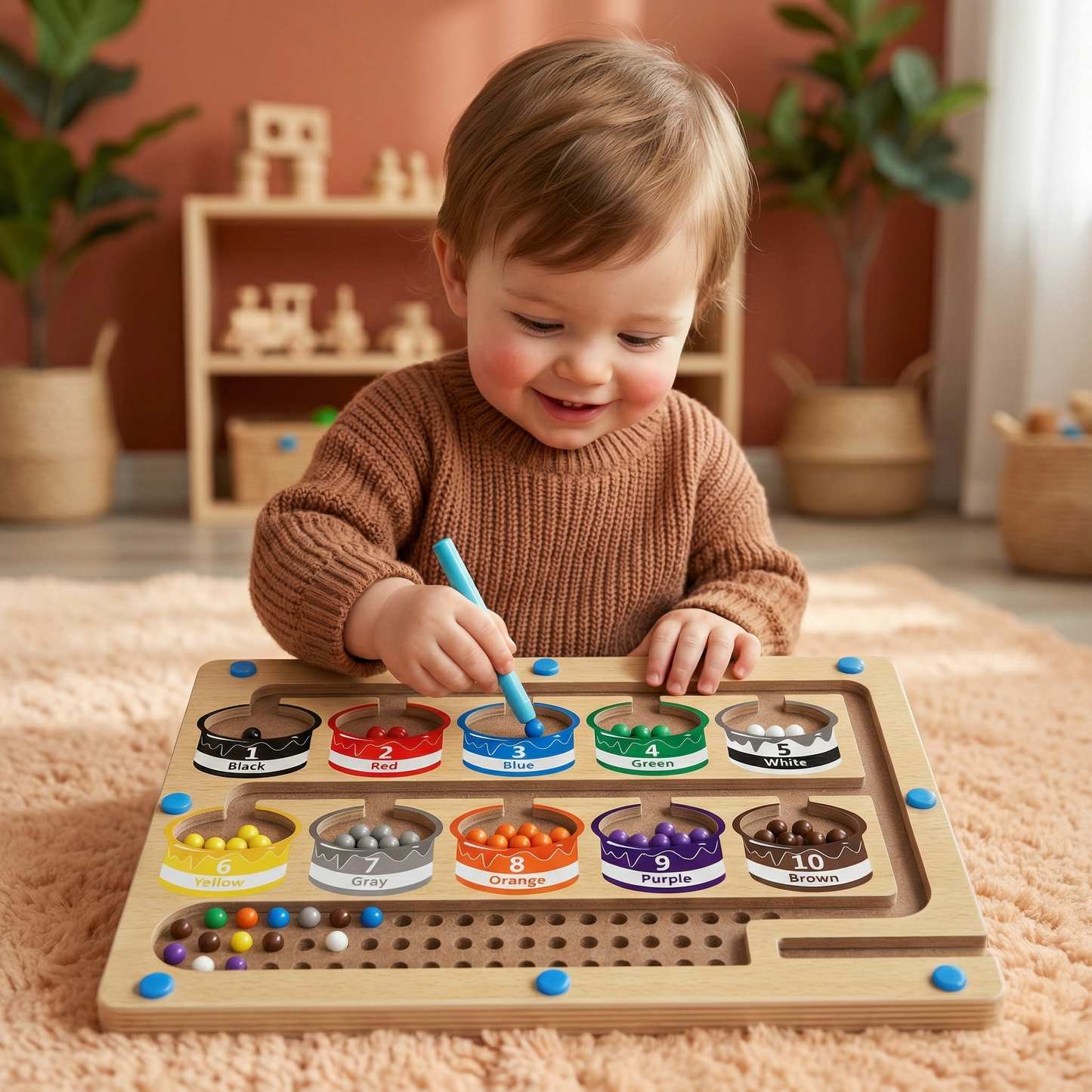 Montessori Magnetic Labyrinth