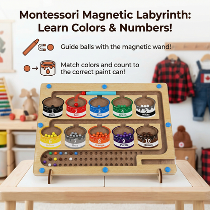 Montessori Magnetic Labyrinth