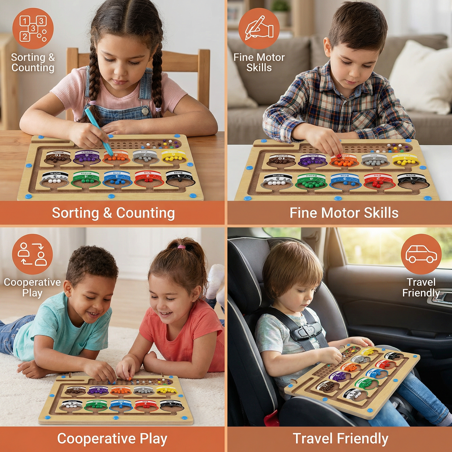 Montessori Magnetic Labyrinth